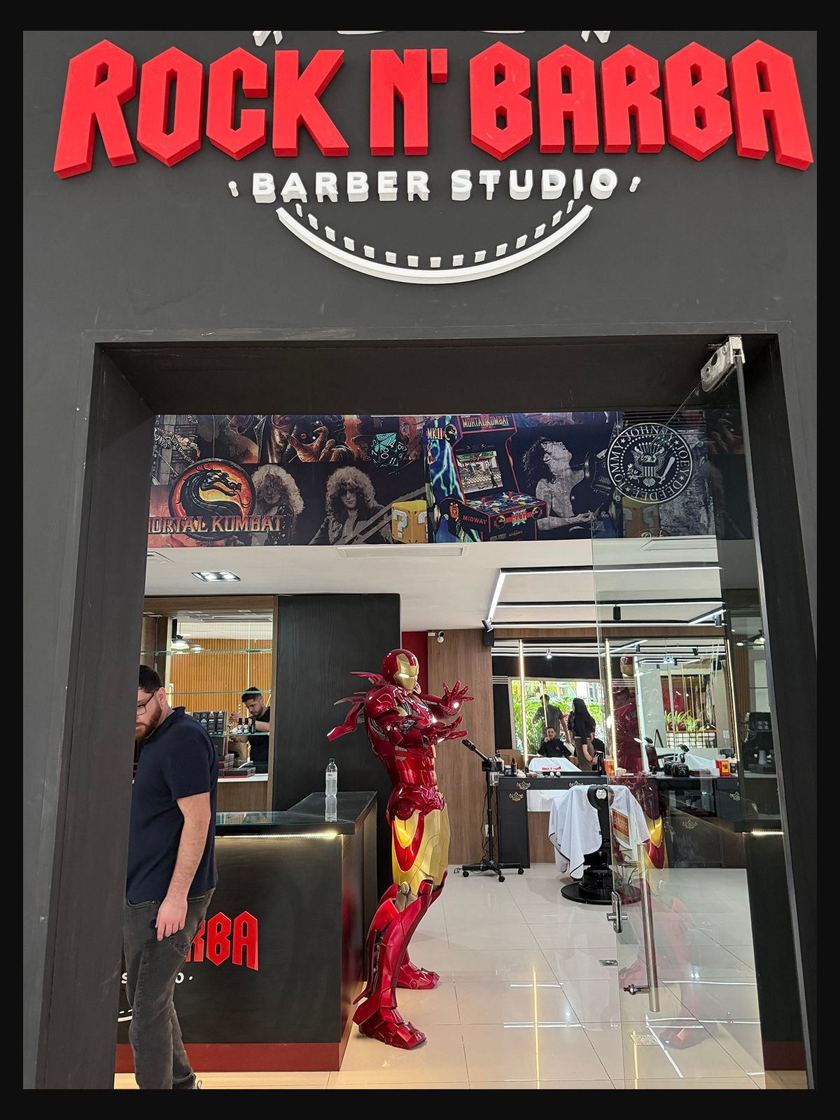 Entrada da Rock N' Barba