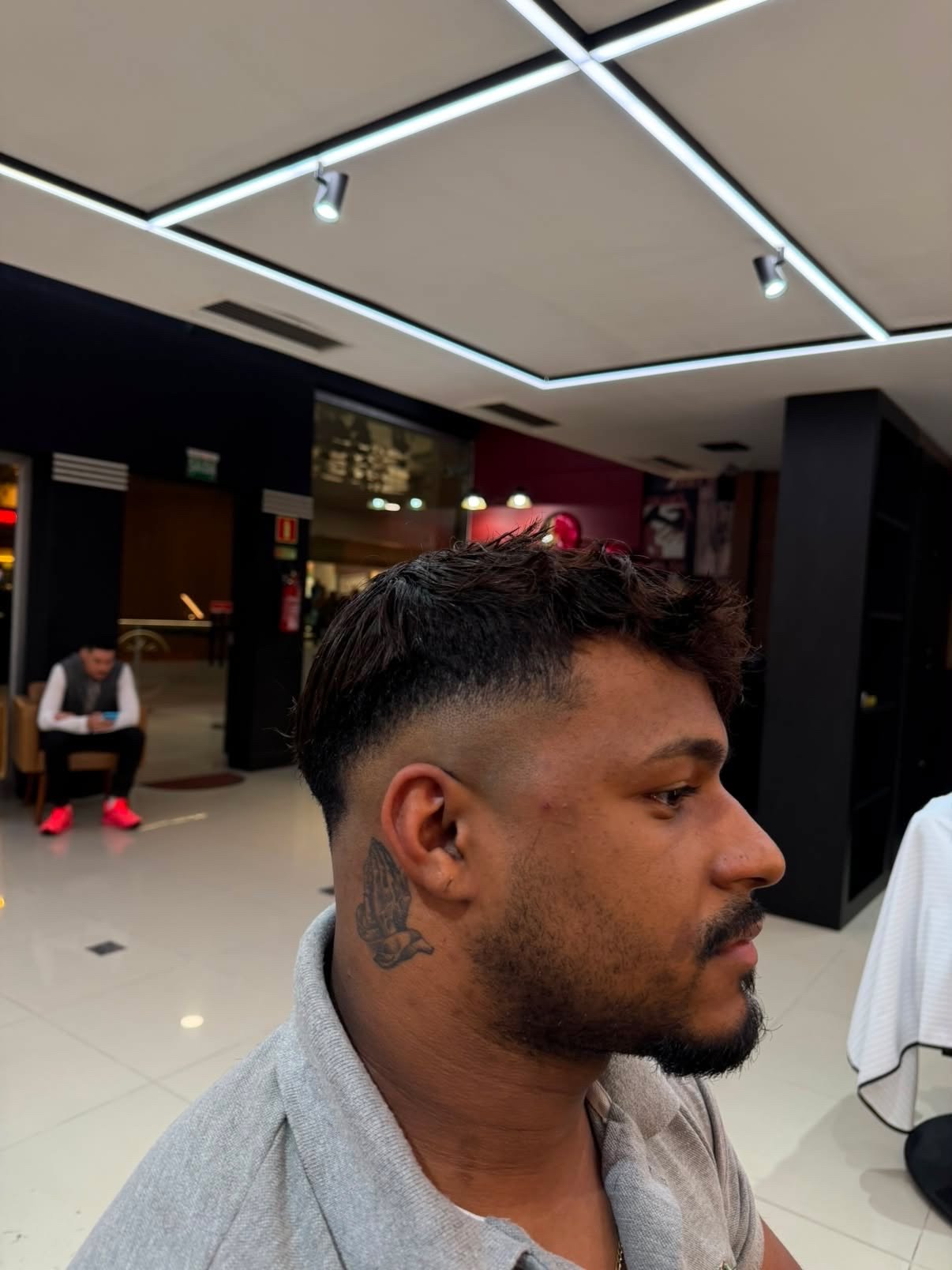 Acabamento de corte na Rock N' Barba
