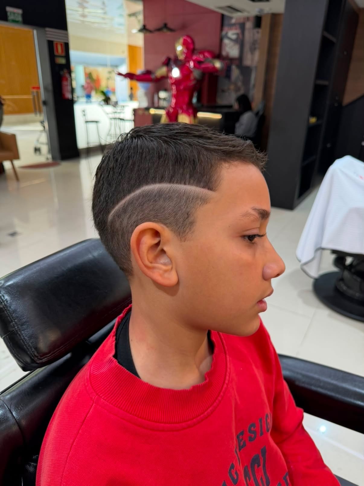 Resultado de corte infantil na Rock N' Barba