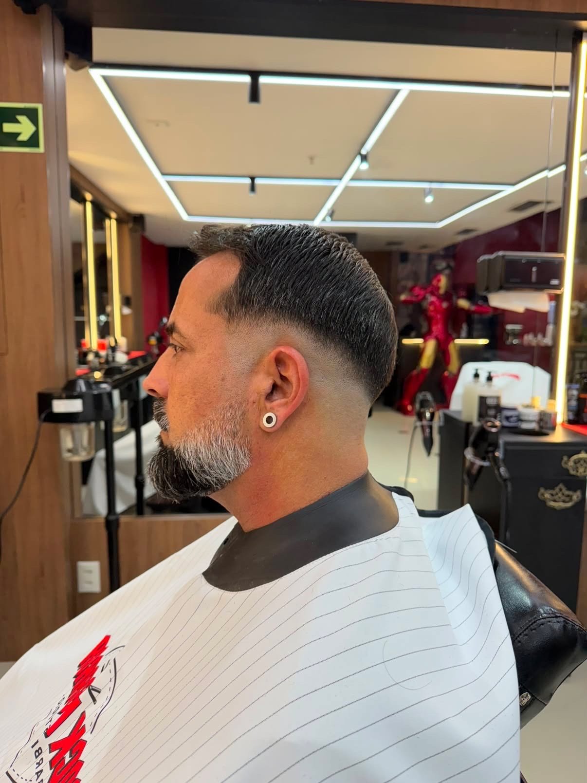 Resultado de corte e barba masculino