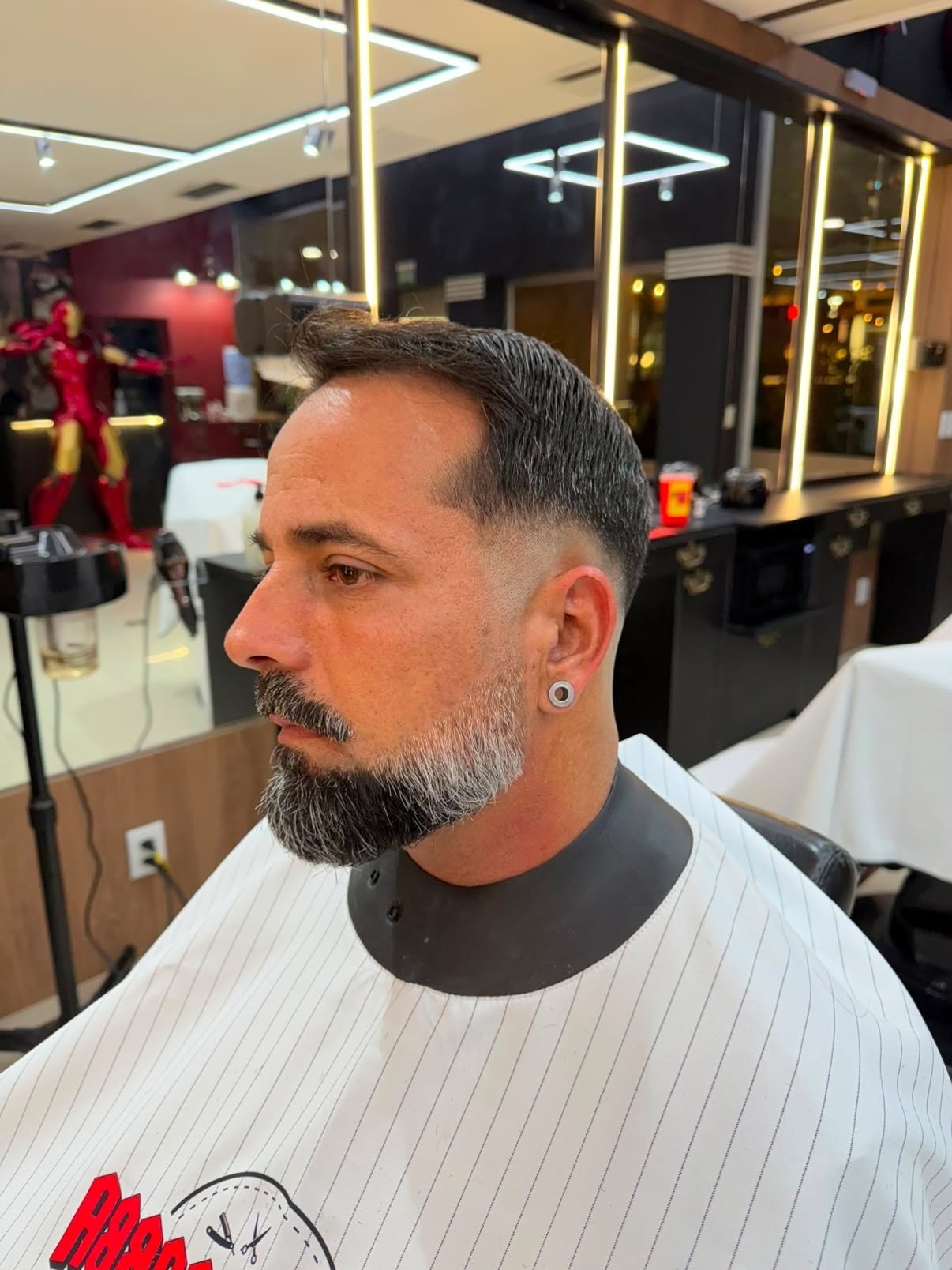 Resultado de corte e barba na Rock N' Barba